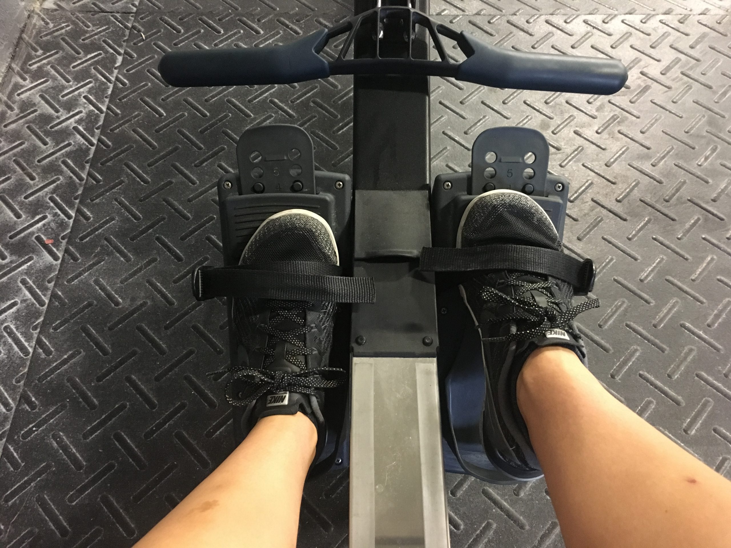 Rowing machine foot pedals best sale